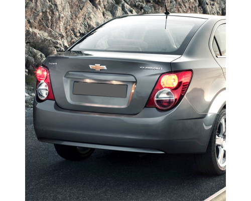 Заказать Бампер задний в цвет кузова Chevrolet Aveo T300 (2011-2015) седан в Казани