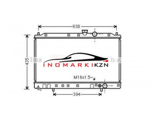 Заказать Радиатор MITSUBISHI COLT GALANT LANCER 1.6 1.8 92-03 на Mitsubishi Lancer VII (1995–2000) в Казани