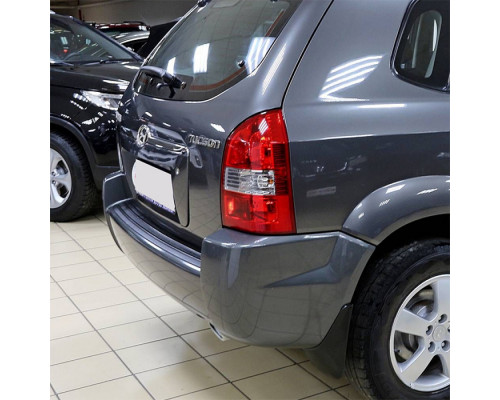 Купить Бампер задний в цвет кузова Hyundai Tucson 1 (2004-2010) без расширителей в Казани