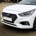 Заказать Бампер передний в цвет кузова Hyundai Solaris 2 (2017-2020) в Казани