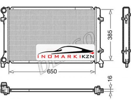 Заказать Радиатор двигателя DENSO DRM02014 в Казани