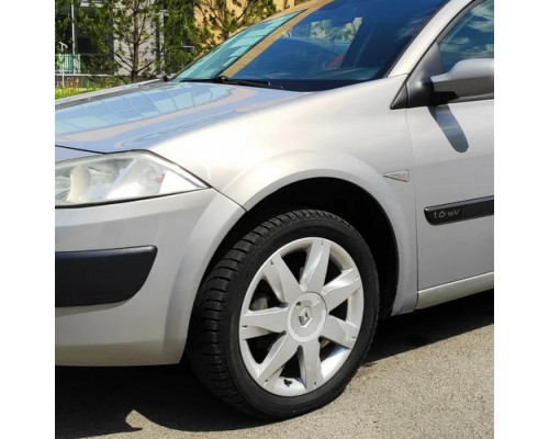 Заказать Крыло переднее левое в цвет кузова Renault Megane 2 (2002-2008) пластиковое в Казани