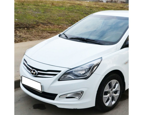 Заказать Капот в цвет кузова Hyundai Solaris (2014-2017) рестайлинг в Казани