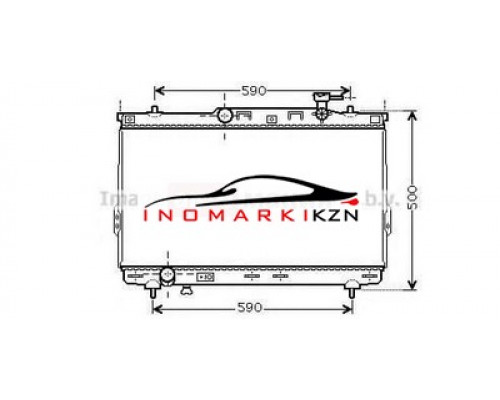 Заказать Радиатор HYUNDAI SANTA FE 2.0-3.5 M T 00- на Hyundai Santa Fe I (2000–2004) в Казани