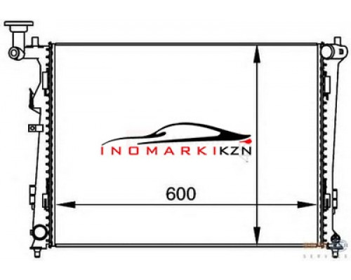 Заказать Радиатор HYUNDAI i30 KIA CEE'D 1.4-2.0 07- в Казани