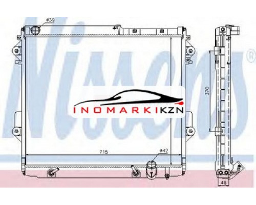 Купить Радиатор TOYOTA LAND CRUISER 200 4.5D 08- в Казани