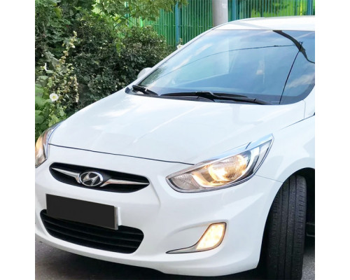 Заказать Капот в цвет кузова Hyundai Solaris (2011-2014) в Казани