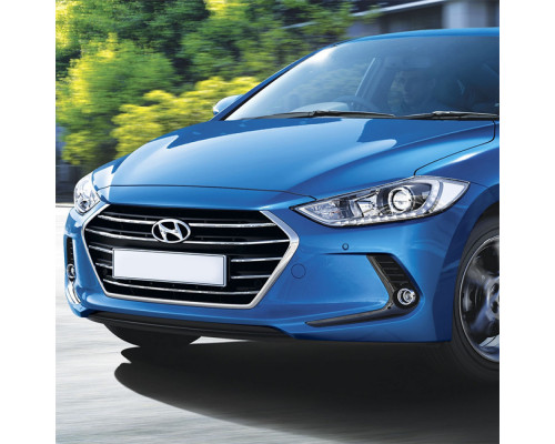 Купить Бампер передний в цвет кузова Hyundai Elantra AD (2015-2019) в Казани