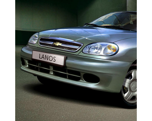Купить Бампер передний в цвет кузова Chevrolet Lanos (2002-2009) в Казани