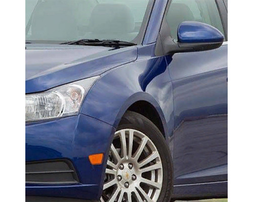 Купить Крыло переднее левое в цвет кузова для Chevrolet Cruze (2009-2015) без отверстия в Казани