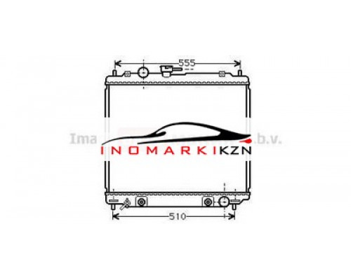 Купить Радиатор MITSUBISHI PAJERO II 2.8TD A M 94-00 в Казани