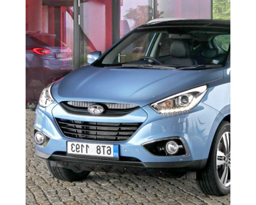 Купить Бампер передний в цвет кузова Hyundai ix35 (2013-2015) рестайлинг в Казани