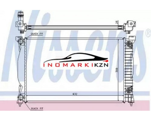 Заказать Радиатор двигателя NISSENS 60305A в Казани