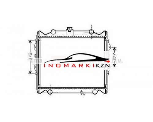 Купить Радиатор TOYOTA LAND CRUISER 90 3.4 96-03 в Казани