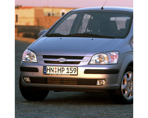 Купить Бампер передний в цвет кузова Hyundai Getz (2002-2005) дорестайлинг в Казани