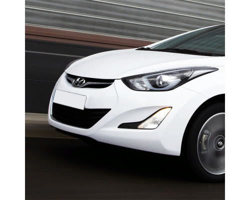 Заказать Бампер передний в цвет кузова Hyundai Elantra MD (2013-2016) рестайлинг в Казани