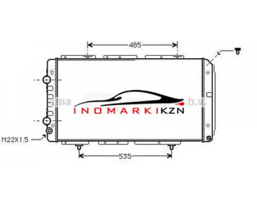 Заказать Радиатор PEUGEOT BOXER 2.0 1.9D-2.8TD 94- в Казани