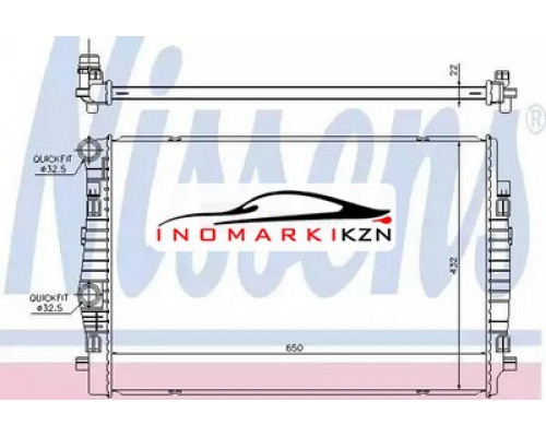 Купить Радиатор NISSENS 65304 в Казани