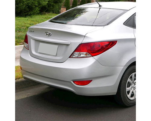 Заказать Бампер задний в цвет кузова Hyundai Solaris (2011-2014) седан в Казани