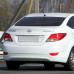 Заказать Бампер задний в цвет кузова Hyundai Solaris (2011-2014) седан в Казани