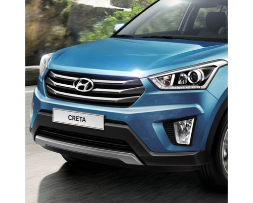 Заказать Бампер передний (верхняя часть) в цвет кузова Hyundai Creta (2016-2020) в Казани