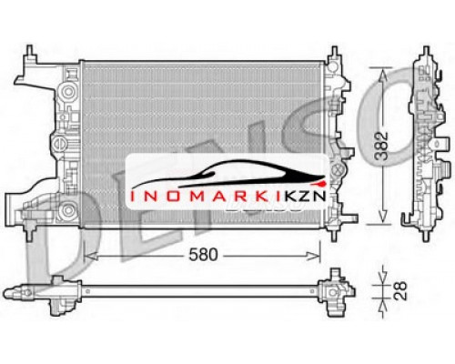 Заказать Радиатор OPEL ASTRA J 1.6 M T 09- в Казани